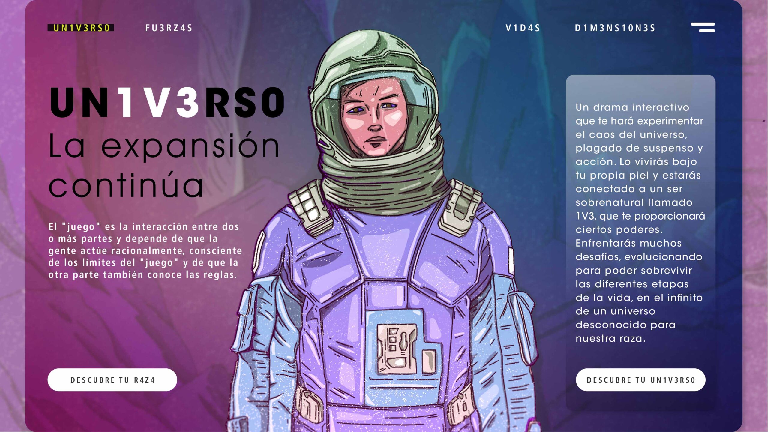 diseño de universos